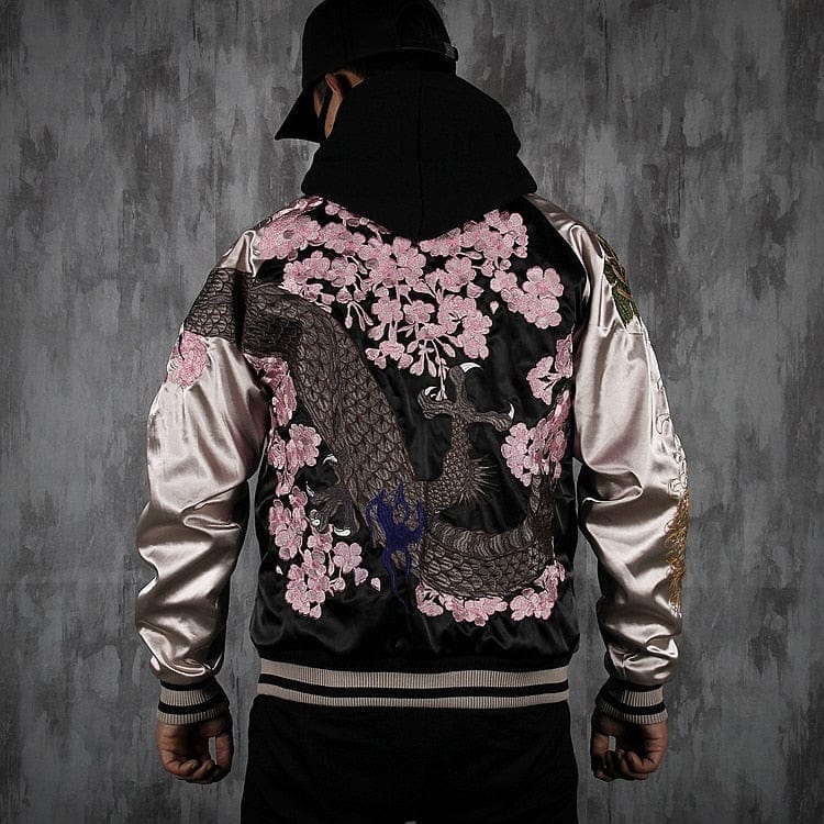 Sakura on sale bomber jacket