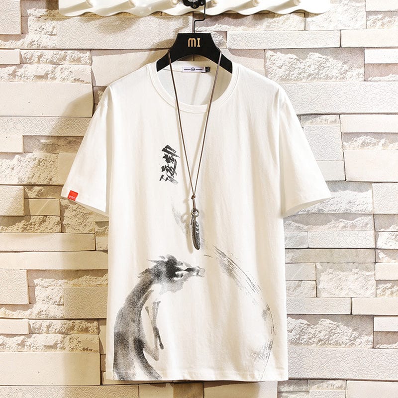 Dragon Breathable T-shirt Dragon - pike white - T-shirts and shirts -  PROTACKLESHOP