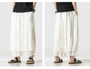 Wide bushido Kogarashi pants