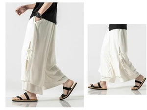 Wide bushido Kogarashi pants