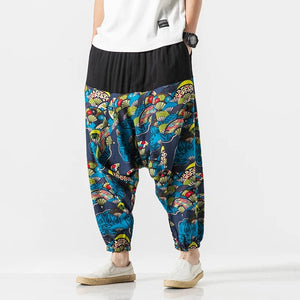 "naibu" Japanese harem pants