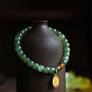 Premium buddha jade bracelet