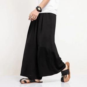 Wide bushido komorebi pants