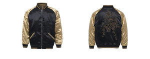 Hyper premium sakura dragon inverse embroidery sukajan jacket