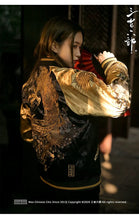 Load image into Gallery viewer, Hyper premium sakura dragon inverse embroidery sukajan jacket