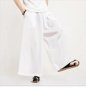 Wide bushido komorebi pants