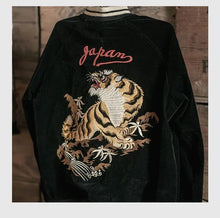 Load image into Gallery viewer, Hyper Premium 2 sided double tiger bird sukajan baseball jacket