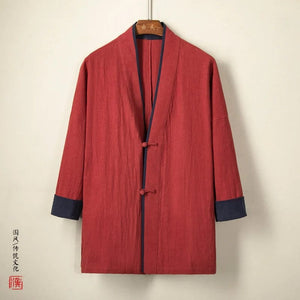 "Kāiyuán" Tang robe shirt