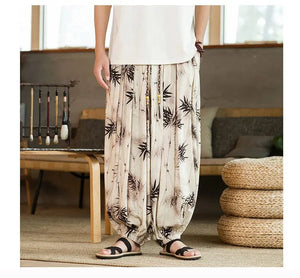 "dekiru" baggy harem pants