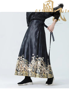 "shaojiu" horse face skirt