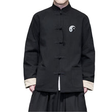 Load image into Gallery viewer, Premium yin yang design Tang Dynasty jacket