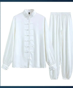 "qínshū" Tang Dynasty silk shirt + pants