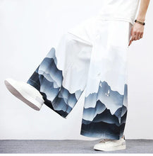 Load image into Gallery viewer, Wide bushido komorebi pants