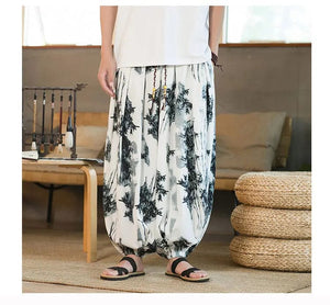 "dekiru" baggy harem pants