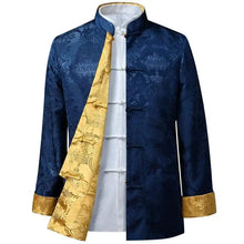 Load image into Gallery viewer, 2 sided ancient design Tang Dynasty jacket