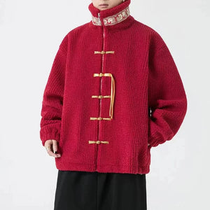 "Shīgu" wool Tang Dynasty jacket