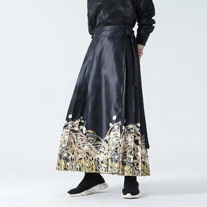 "shaojiu" horse face skirt