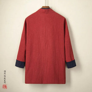 "Kāiyuán" Tang robe shirt