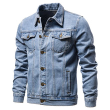 Load image into Gallery viewer, Basic and simple shabu denim jean jacket