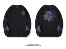 Load image into Gallery viewer, Embroidery miracle flower pattern sweatshirt