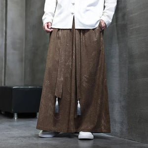 "Reiji" wide harem pants