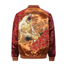 Load image into Gallery viewer, Hyper premium golden lion sukajan souvenir jacket