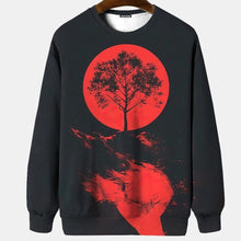 Load image into Gallery viewer, Koi wave Japanese themed graphics sweatshirt