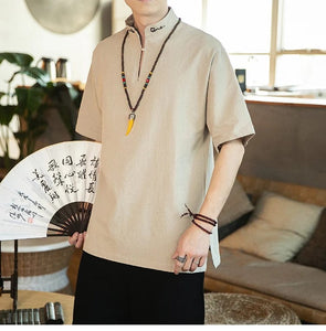 "xinluo" Tang shirt