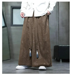 "Reiji" wide harem pants