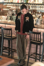 Load image into Gallery viewer, Hyper Premium 2 sided double tiger bird sukajan baseball jacket