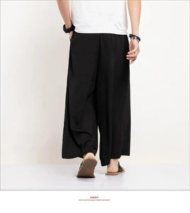 Wide bushido komorebi pants