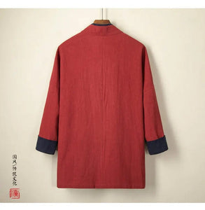 "Kāiyuán" Tang robe shirt