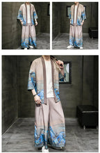 Load image into Gallery viewer, Baggy sansui kimono + bottoms set