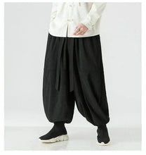 Load image into Gallery viewer, Wide bushido wabi sabi pants