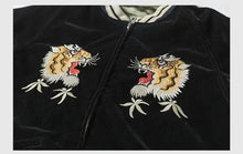 Load image into Gallery viewer, Hyper Premium 2 sided double tiger bird sukajan baseball jacket