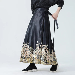 "shaojiu" horse face skirt