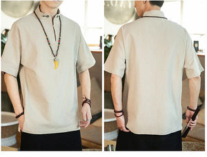 "xinluo" Tang shirt