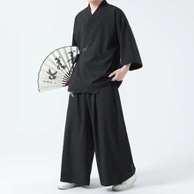 Load image into Gallery viewer, &quot;iro&quot; shirt + wide harem pants set