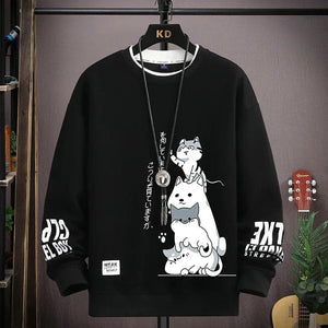 Anime style animal sweatshirt