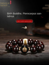 Load image into Gallery viewer, Hyper premium sterling silver 925 Pterocarpus Santalinus India bracelet