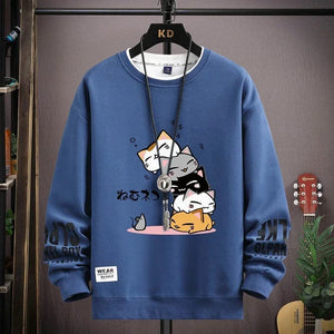 Stacked neko sweatshirt