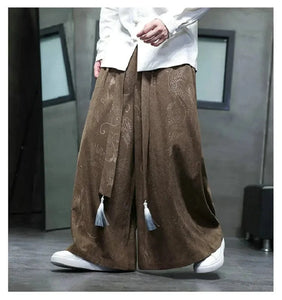 "Reiji" wide harem pants