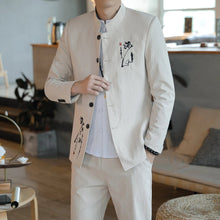 Load image into Gallery viewer, &quot;tóuhú&quot; Tang Dynasty blazer jacket top + pants set