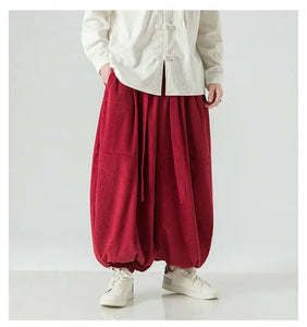 Wide bushido wabi sabi pants