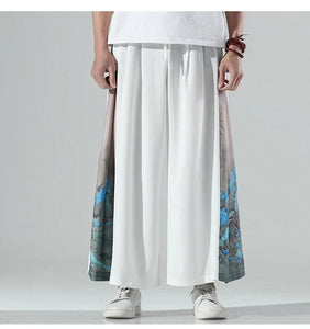 Wide bushido komorebi pants