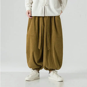 Wide bushido wabi sabi pants