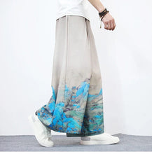 Load image into Gallery viewer, Wide bushido komorebi pants