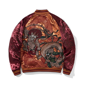 Hyper premium ogre dance sukajan souvenir jacket