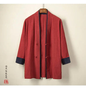 "Kāiyuán" Tang robe shirt