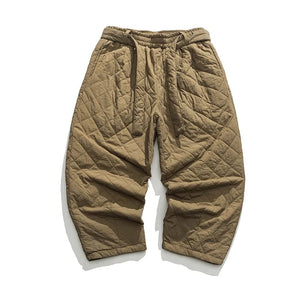 Thermal "suwaru" harem pants